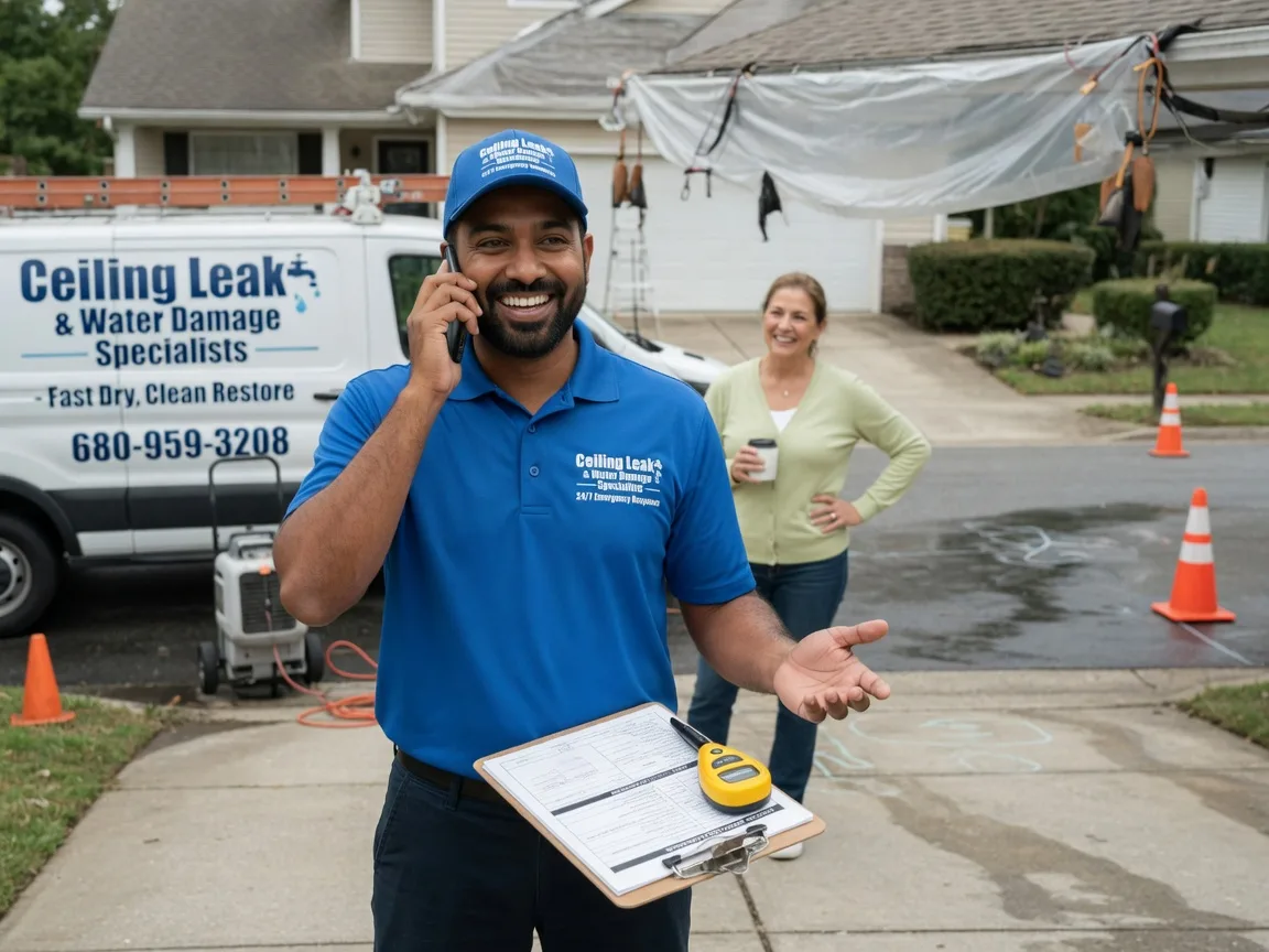 Ceiling Leak Cleanup Elverson, PA FAQs